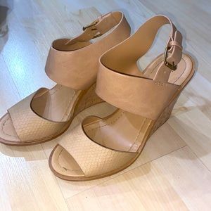 Tan wedges
